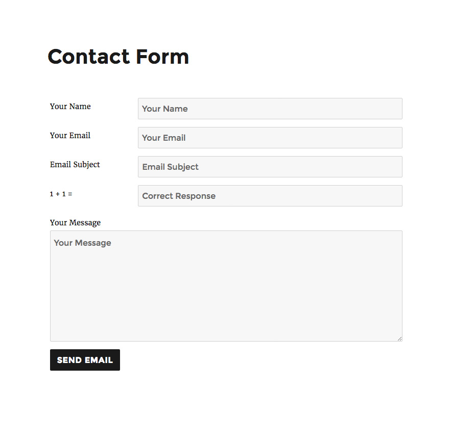 best wordpress contact form plugins